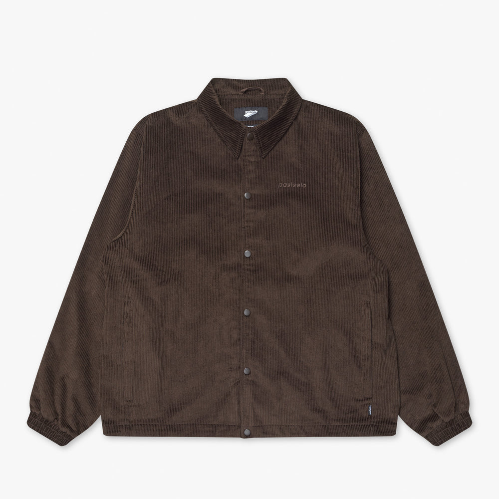 CAPITAL CORD JACKET - COFFEE