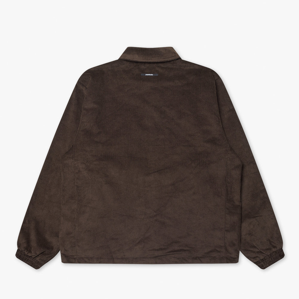 CAPITAL CORD JACKET - COFFEE