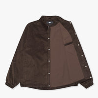 CAPITAL CORD JACKET - COFFEE