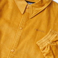 CAPITAL CORD JACKET - MUSTARD