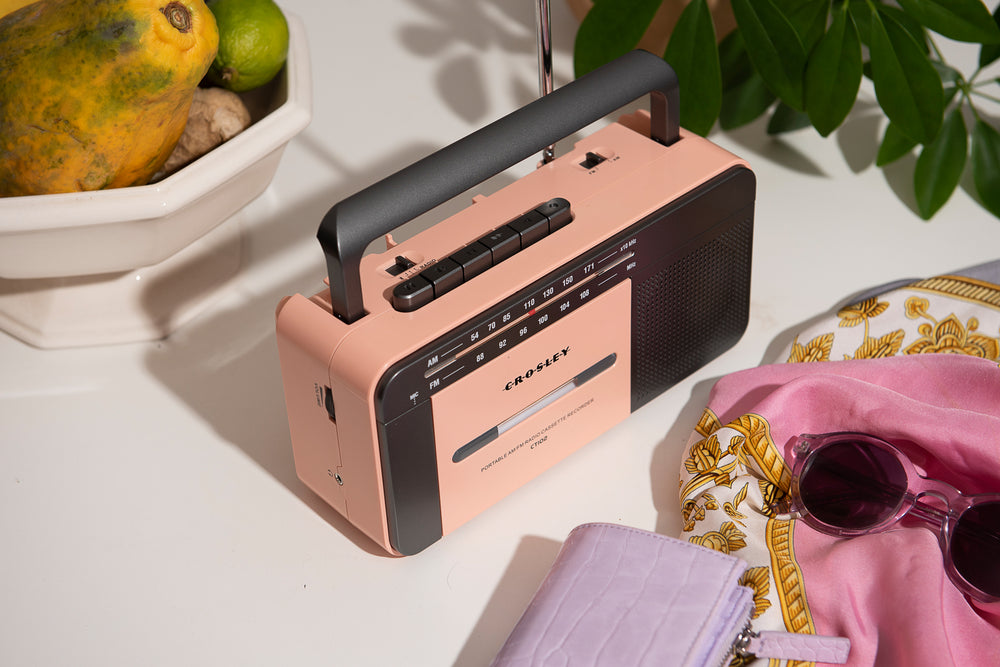 CROSLEY CASSETTE PLAYER - ROSE