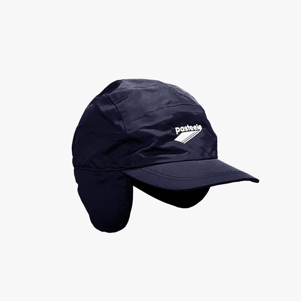 EARFLAP 5 PANEL CAP - NAVY