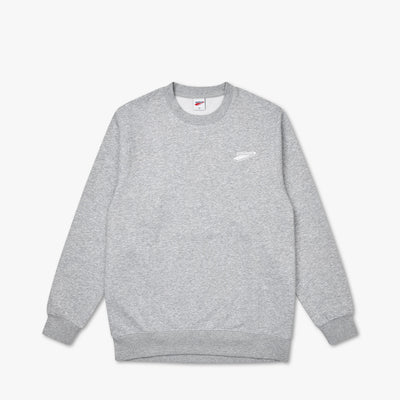 EMB O.G. CREWNECK - HEATHER GREY