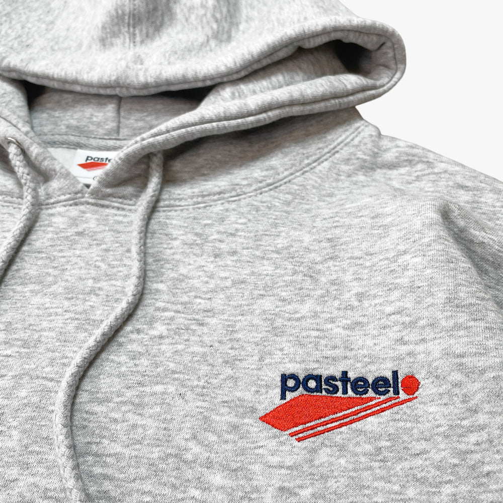 EMBROIDERED O.G. HOODIE - HEATHER GREY