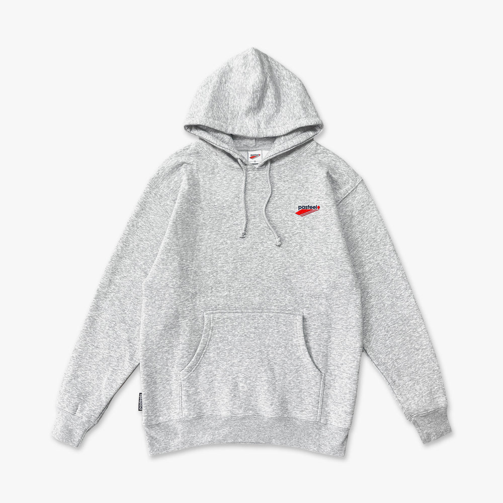 EMB O.G. HOODIE - HEATHER GREY