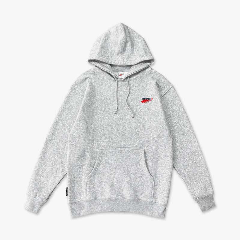 EMBROIDERED O.G. HOODIE - HEATHER GREY