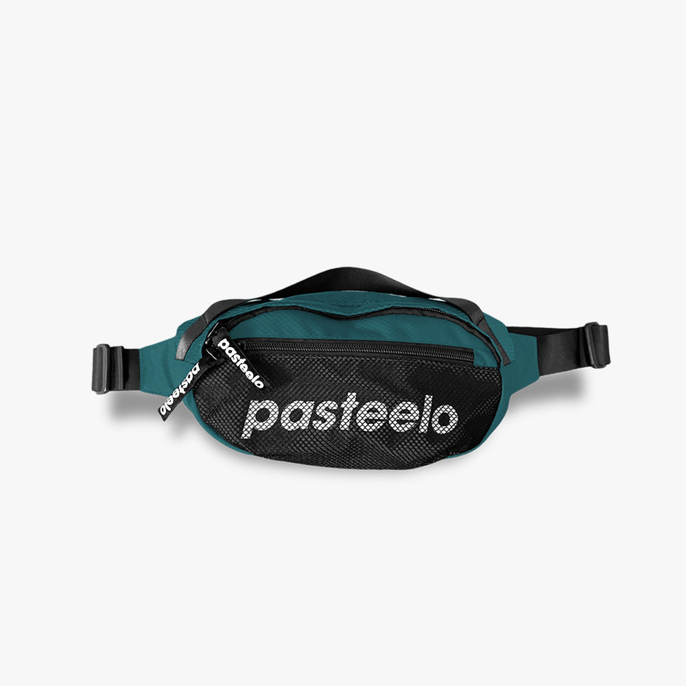 ESSENTIALS SPORTS BAG - DARK TEAL/BLACK