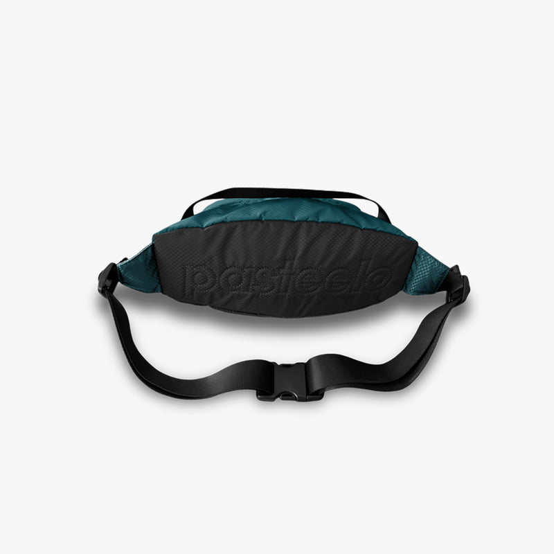 ESSENTIALS SPORTS BAG - DARK TEAL/BLACK