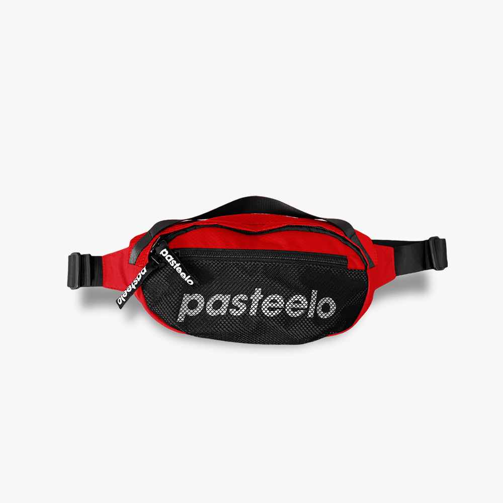 ESSENTIALS SPORTS BAG - RED/BLACK