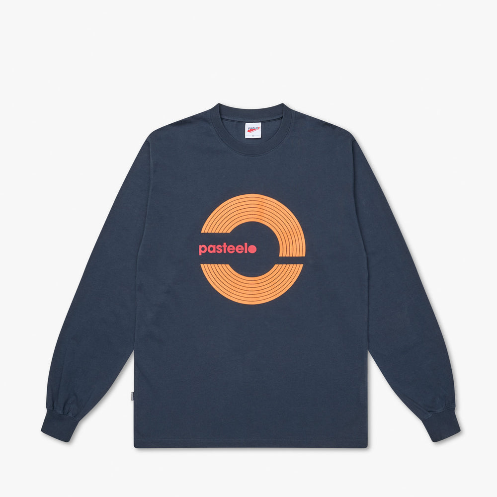 GROOVES TEE L/S - NAVY