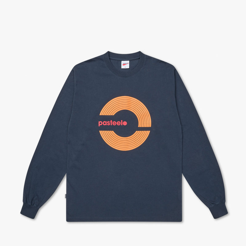 GROOVES TEE L/S - NAVY