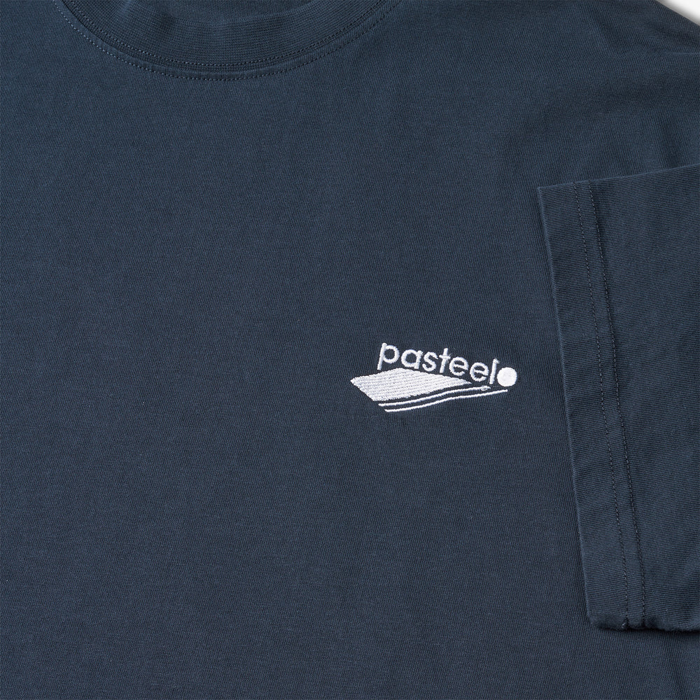 O.G. EMBROIDERED TEE - NAVY