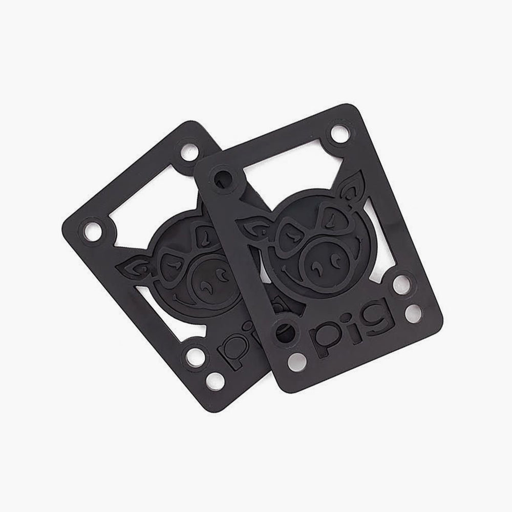 PIG RISERPADS - BLACK 1/8"