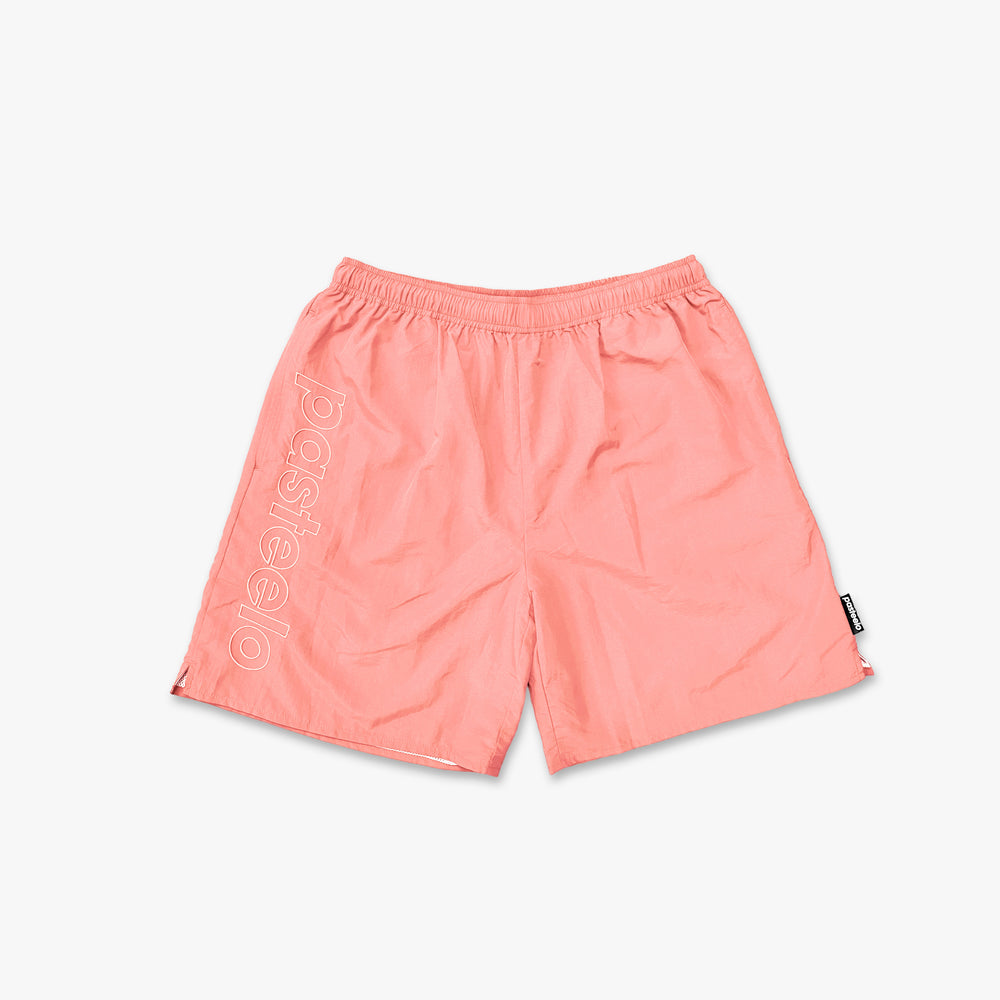 SCRIPT ACTIVE SHORTS - SALMON