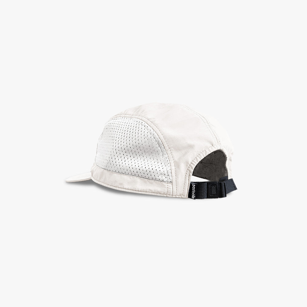 SPORTS 5 PANEL CAP - WHITE