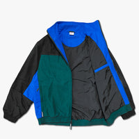 SPORTS WOOL BLEND JACKET - BLACK/FOREST/ROYAL