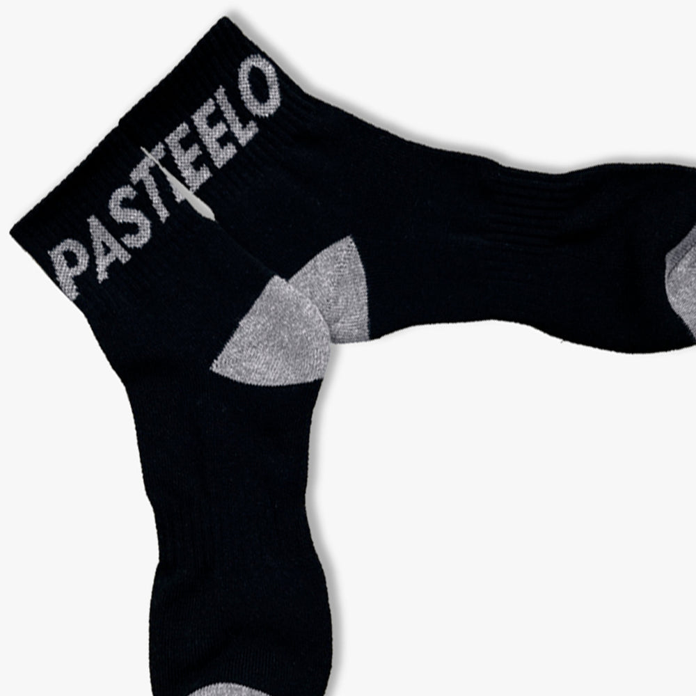 SPORTS SOCKS MID - BLACK/GREY