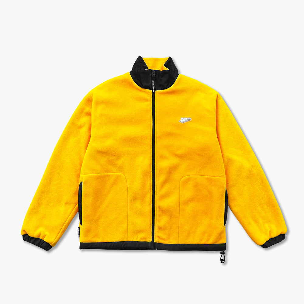 POLARFLEECE TECH JACKET - GOLD/BLACK