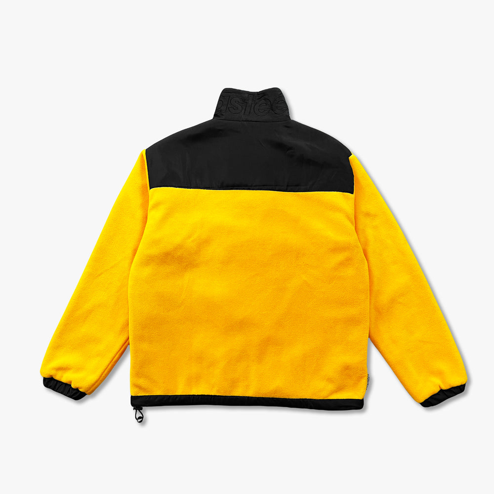 POLARFLEECE TECH JACKET - GOLD/BLACK