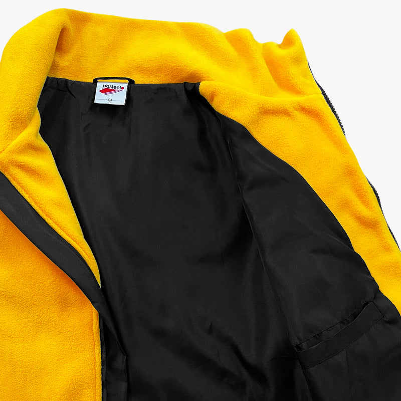 POLARFLEECE TECH JACKET - GOLD/BLACK