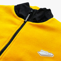 POLARFLEECE TECH JACKET - GOLD/BLACK