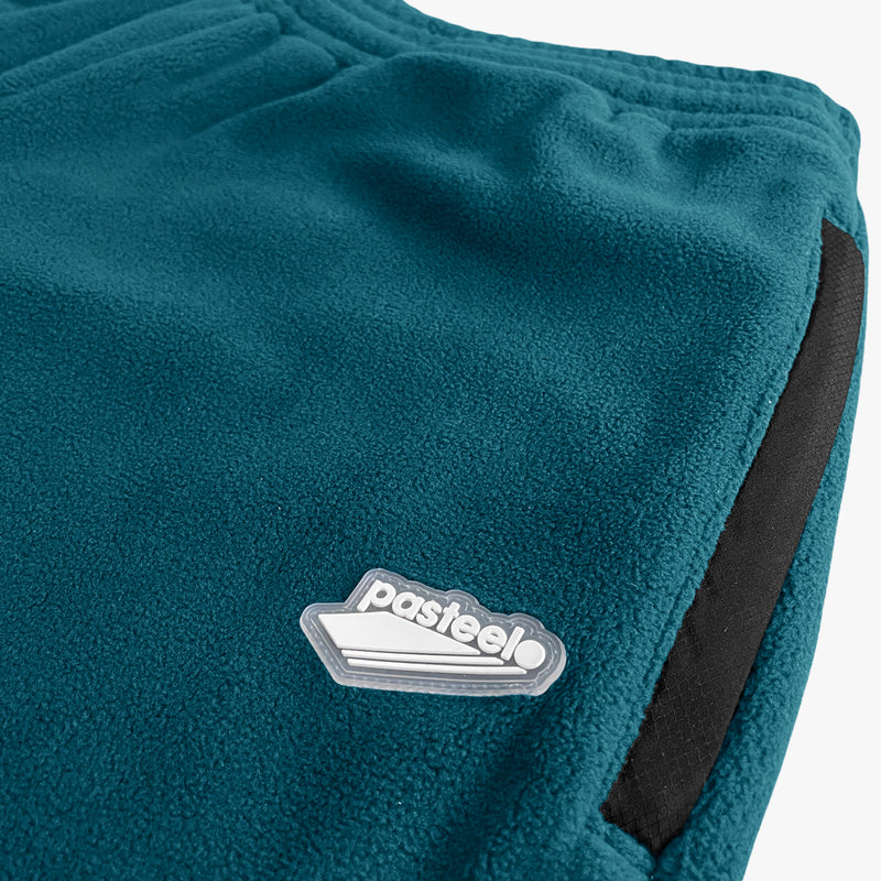 POLARFLEECE TECH PANTS - DARK TEAL/BLACK