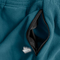 POLARFLEECE TECH PANTS - DARK TEAL/BLACK