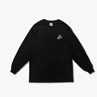 SMASH PATCH T-SHIRT L/S - BLACK